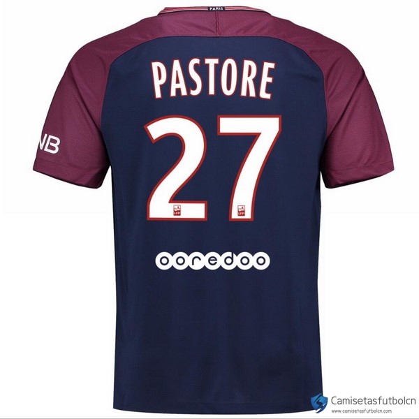 Camiseta Paris Saint Germain Primera equipo Pastore 2017-18